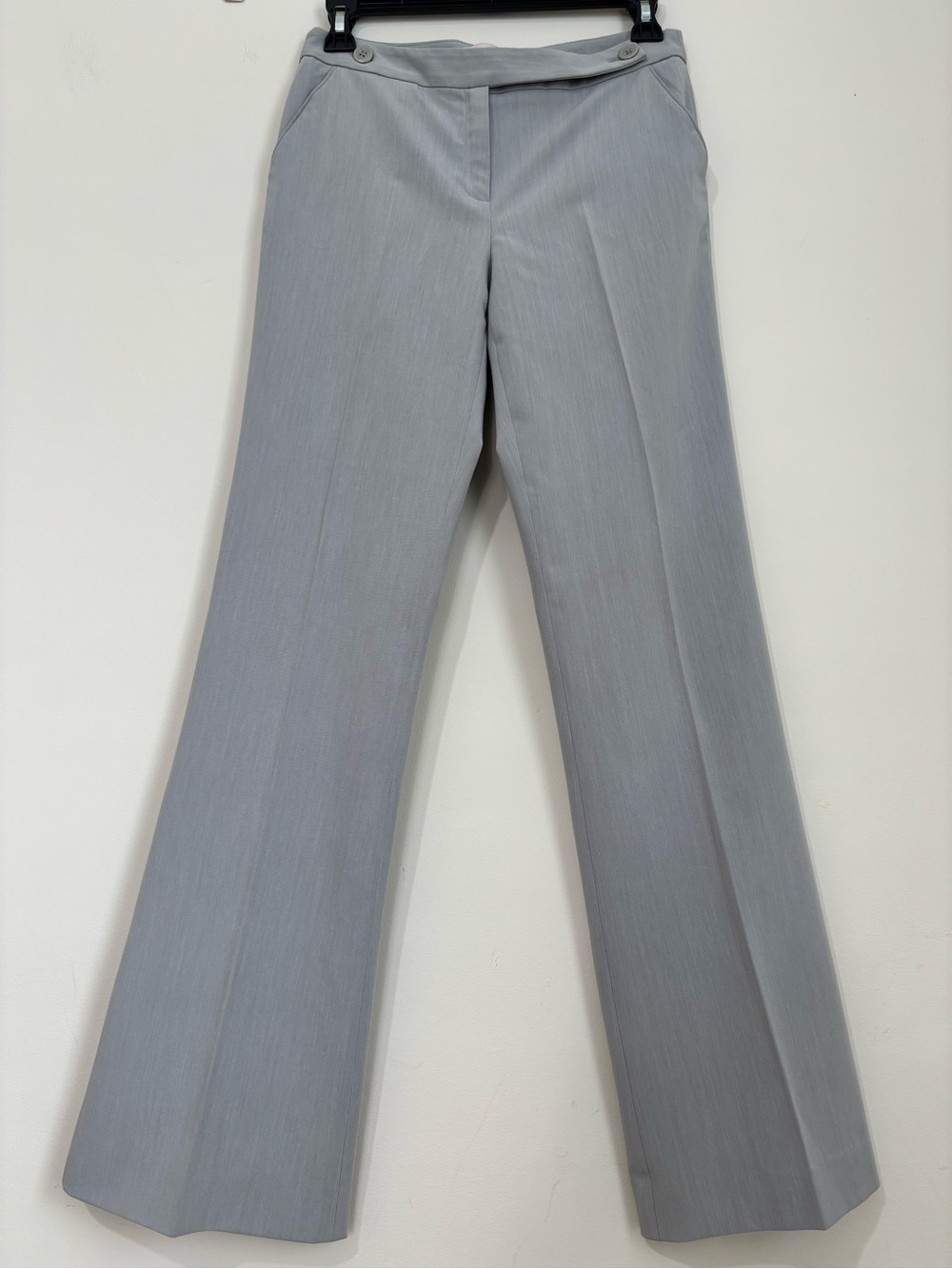 G2000 Vintage 90's Mid Rise Flared Bootcut Light Gray Tailored Office Trousers
